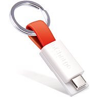 InCharge USB-C Red, 0,08 méter - Adatkábel