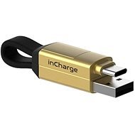 inCharge töltő- és adatkábel 6 az 1-ben, arany - Adatkábel
