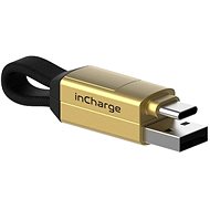 inCharge Charging and Data Cable 6 in 1, Gold - Data Cable