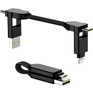 inCharge X - 6-in-1 Charging and Data Cable, Black - Data Cable
