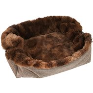 Olala Pets Clara 2in1 brown highlights - Pet Bed