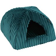 Olala Pets Igloo Stripe 40 × 40 cm green - Pet Bed