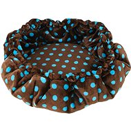 Olala Pets Orbis de luxe 50 cm A57 brown/turquoise - Pet Bed