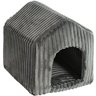 Olala Pets Shed Stripe 42 × 40 × 40 cm grey - Pet Bed