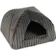 Olala Pets Igloo Stripe 45 × 45 cm grey - Pet Bed