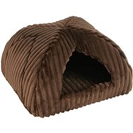 Olala Pets Iglú Stripe 45 × 45 cm brown - Pet Bed