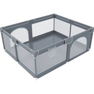 iMex Kids 200 × 180 cm grey - Baby Playpen