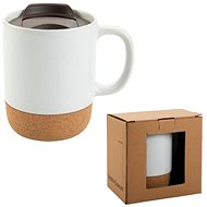 VS DABAHAN Ceramic Mug, Sublimation White with Cork - Mug