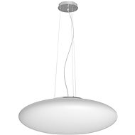 Immax NEO ELIPTICO 07055L Smart 60cm White Glass - Ceiling Light