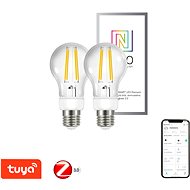 2x Immax Neo SMART filament E27 6.3W, warm white, dimmable, Zigbee 3.0 - LED Bulb