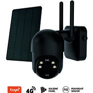 Immax NEO LITE Smart Security Outdoor Camera SUN 4G Solar, HD, PIR, Black - IP Camera