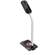 IMMAX LED table lamp GAMER RGB, QI charging, USB output black - Table Lamp