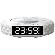 IMMAX Immax CLOCK Multifunction Desk Clock, Qi Wireless Charger 3in1, 5 W / 10 W - Night Light