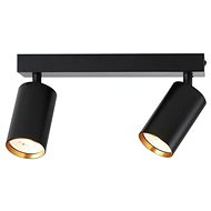 IMMAX NEO PUNTO-2 Smart spot, black-gold, GU10 4, 8W, RGB+CCT Zigbee 3.0 - Ceiling Light