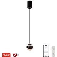 IMMAX NEO DORMINE Smart sťahovacie bodové svietidlo, perlovo čierne, Zigbee 3,0 - LED svietidlo