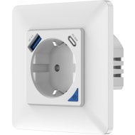 IMMAX NEO indoor without pin, type F, 1x USB, 1x USB-C, PD 20 W, Zigbee - Smart Socket