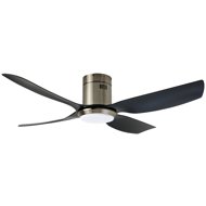 IMMAX NEO LITE PURE Smart LED with fan, Tuya WiFi, silver/black - Ceiling Light