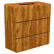 IMMAX LUXLINE outdoor wall lamp 6W, 3000K, 240V, IP54, walnut wood - LED Light