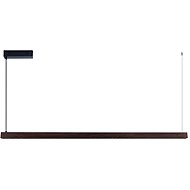IMMAX NEO-MADEIRA linear, walnut. wood, 152 cm, 33W, on cord, Tuya WIFI BEACON CCT, dimmable - LED Light