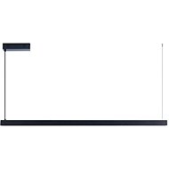 IMMAX NEO-MADEIRA linear, black wood, 152 cm, 33W, on cord, Tuya WIFI BEACON CCT, dimmable - LED Light