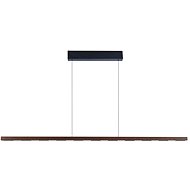 IMMAX NEO-MADEIRA linear, walnut. wood, 157 cm, 37W, 3000K, on cord, dimmable - LED Light