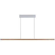 IMMAX NEO-MADEIRA linear, ash wood, 157 cm, 37W, 3000K, on cable, dimmable by sensor - LED Light