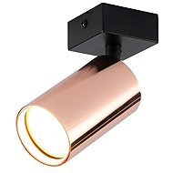 IMMAX PUNTO-1 ceiling, wall-mounted, spot, for GU10 type source, copper - LED Light