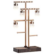 IMMAX 2in1 LUMITREE with jewellery organiser, rose gold - Decorative Lighting