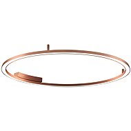 IMMAX NEO FINO stropní (nástěnné), 80 cm, 55 W, 4285 lm, Tuya, Zigbee 3.0 s DO, měděné - LED Light