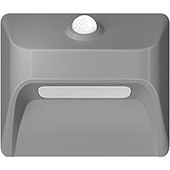 IMMAX STEP LIGHT Wireless Stair Light, PIR Sensor, Silver - Wall Lamp
