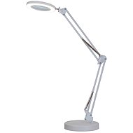 IMMAX ZOOM LED stmívatelná, s lupou, 12 W / 5 V, bílá - Table Lamp