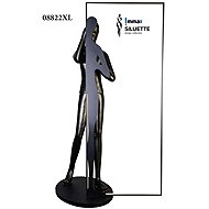 IMMAX SILUETTE Human Shadow - 200 cm - socha, stojací lampa, bronz, SMART, sklolaminát, LED 90 W - Decorative Lighting