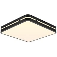 IMMAX NEO LITE PERFECTO Smart Ceiling Light Square 42cm, 48W Black Tuya WiFi - Ceiling Light