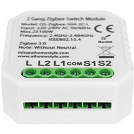 Immax NEO Smart kontrolér (L) V4 2-tlačidlový Zigbee 3.0 - Switch
