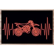 IMPAR Placemats Heartbeat motocross - Placemat
