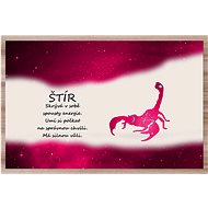 IMPAR Scorpio placemat (23.10. - 22.11. ) - red - Placemat