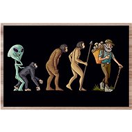 IMPAR Placemats Evolution of a mushroom picker - Placemat