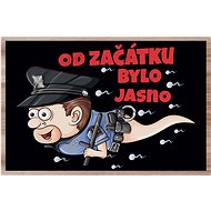IMPAR Police sperm placemat - Placemat