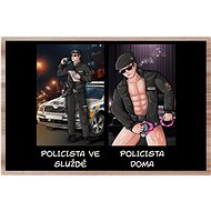 IMPAR Placemats Policeman at home - Placemat