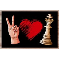 IMPAR Placemats Love Chess - Placemat