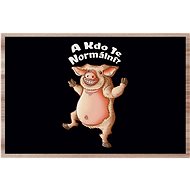 IMPAR Placemats Who is normal - a pig - Placemat