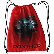 IMPAR Panther back bag black - Drawstring Bag