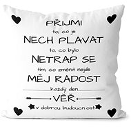 Impar cushion Accept what is - Pillow