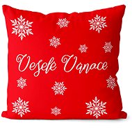 Impar Pillow Merry Christmas Snowflakes - Pillow
