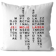 Impar Cushion Crossword puzzle-loved - Pillow