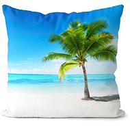 Impar pillow Beach with palm tree - Pillow