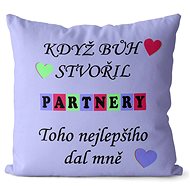 Impar Pillow When God Created Partners - Pillow