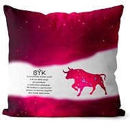 Impar pillow Taurus (21.4. - 21.5. ) - red - Pillow