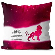 Impar pillow Lion (23.7. - 22.8. ) - red - Pillow