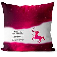 Impar Sagittarius pillow (23.11. - 21.12. ) - red - Pillow
